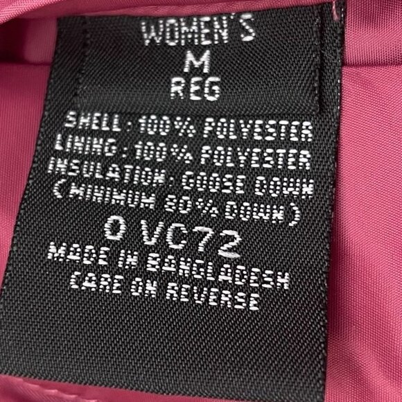 Vintage Y2K LL Bean Vest Size M Reversible Down Puffer Plaid Outdoor Preppy Cozy - Picture 8 of 12